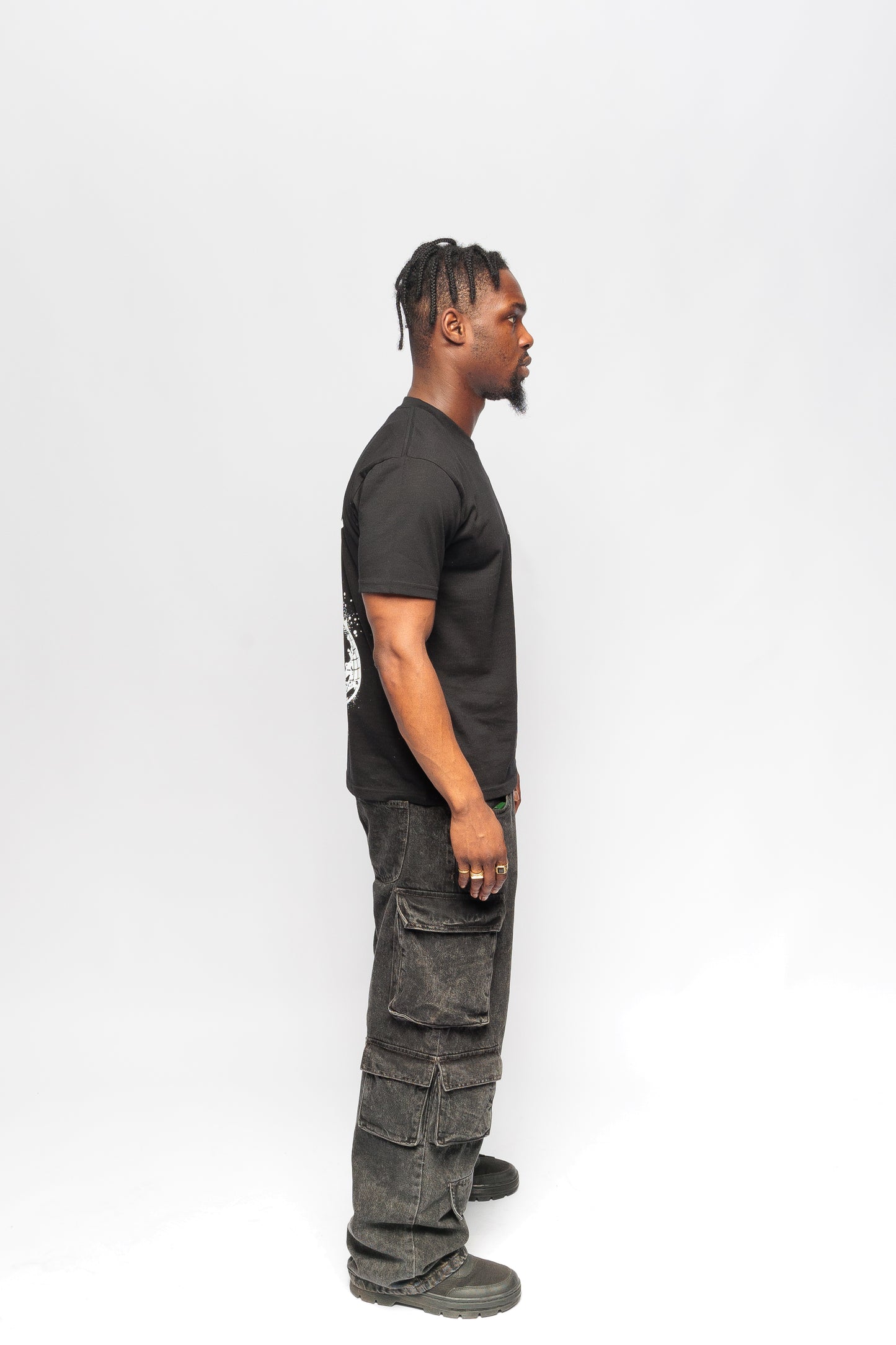 The Boys Are Hustling Classic Minus Tee - Black
