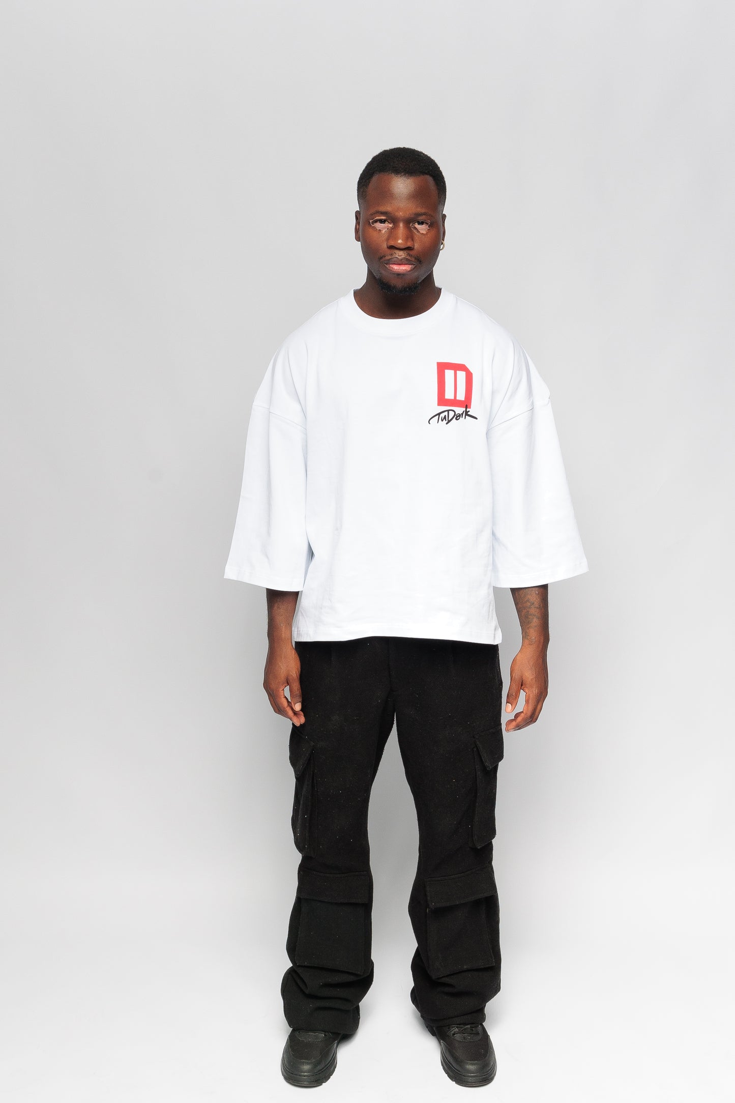 Oversized Boxy Crop T-Shirt - Scandinavian Heritage by tudark