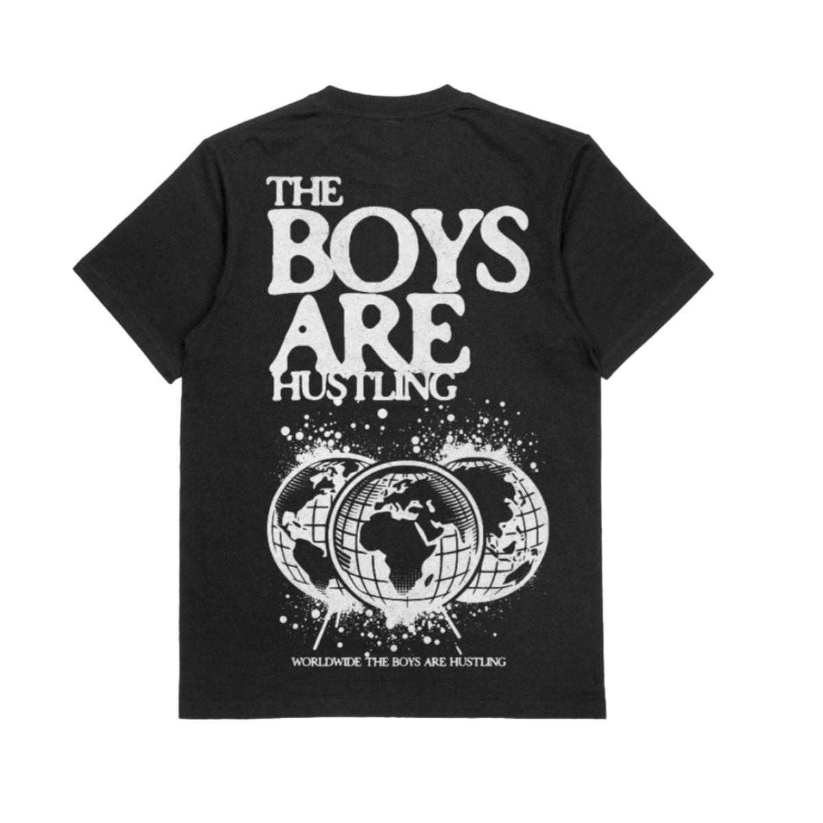 The Boys Are Hustling Classic Minus Tee - Black